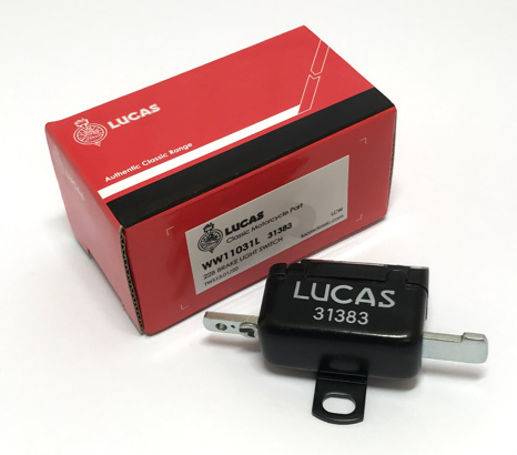 169SA/D Genuine Lucas Console Switch Repair 1973 red WW10422 Schalter Armatour